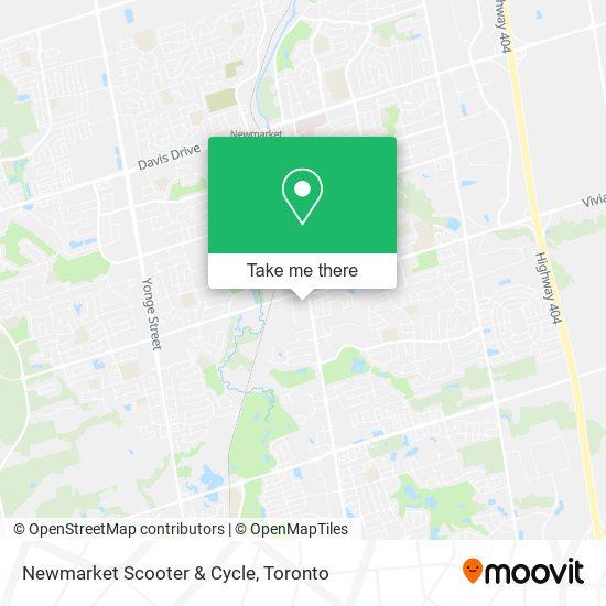 Newmarket Scooter & Cycle map