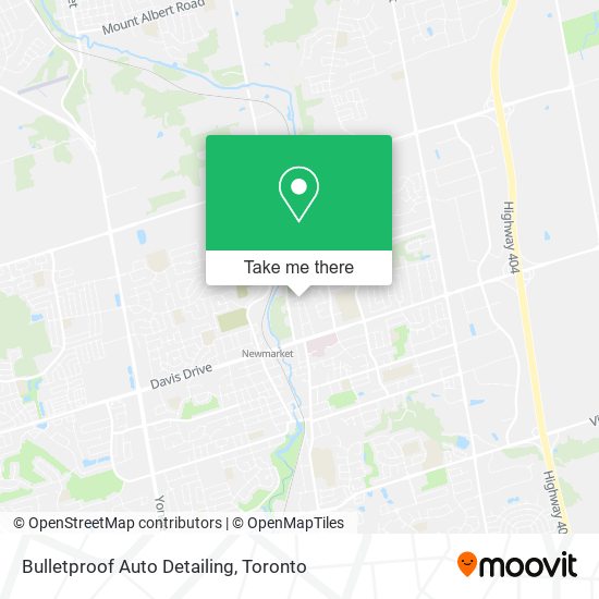 Bulletproof Auto Detailing map