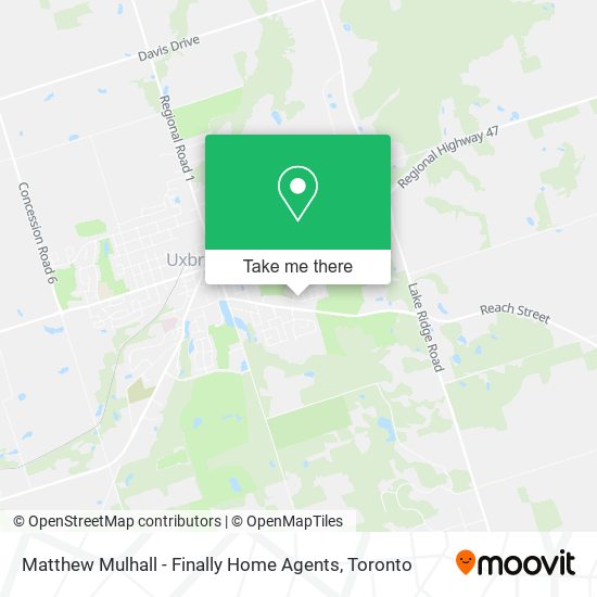 Matthew Mulhall - Finally Home Agents map