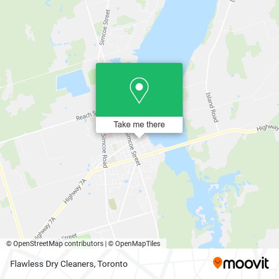 Flawless Dry Cleaners map