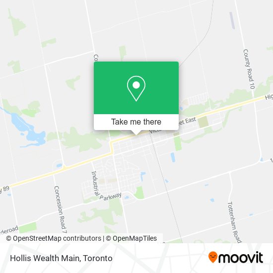 Hollis Wealth Main map