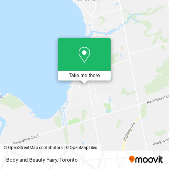 Body and Beauty Fairy map