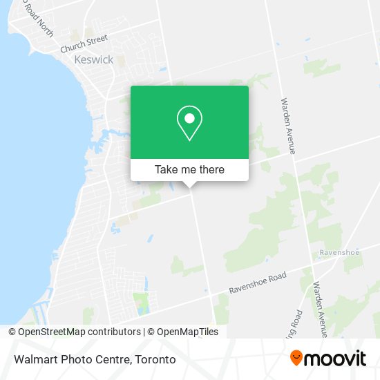 Walmart Photo Centre map