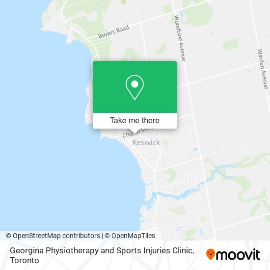 Georgina Physiotherapy and Sports Injuries Clinic map