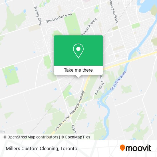 Millers Custom Cleaning map