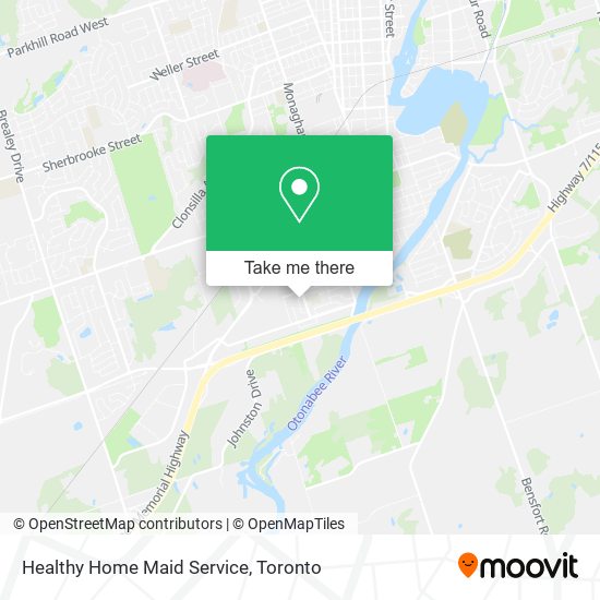 Healthy Home Maid Service map