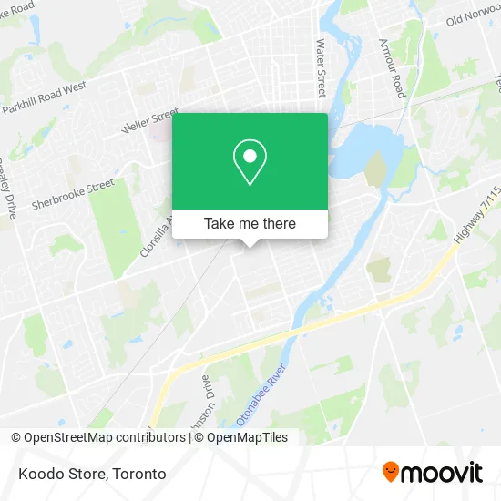 Koodo Store map