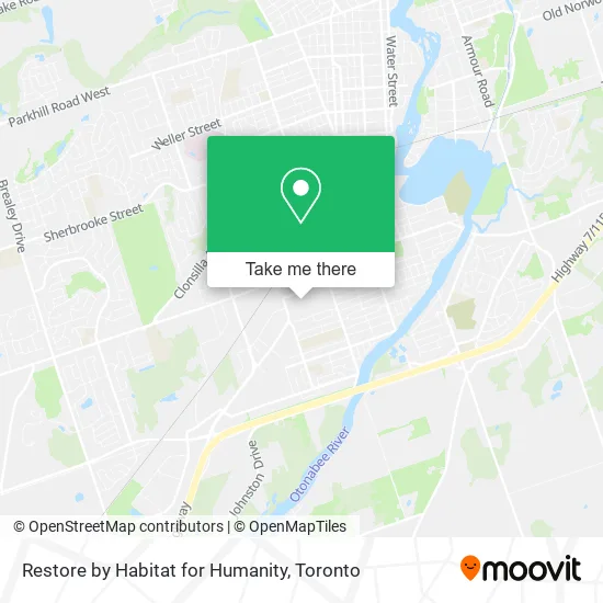 Restore by Habitat for Humanity map