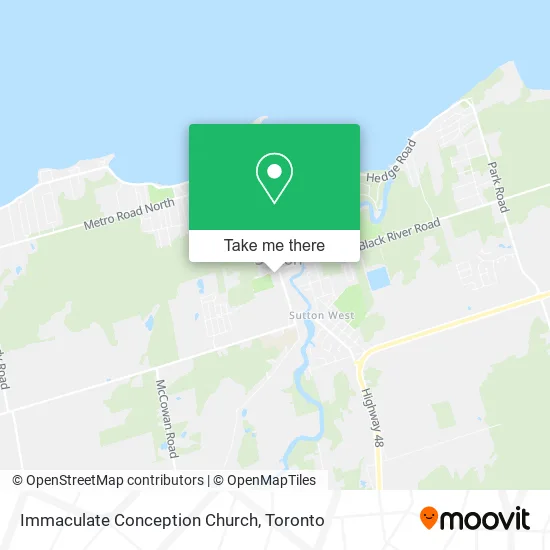 Immaculate Conception Church map