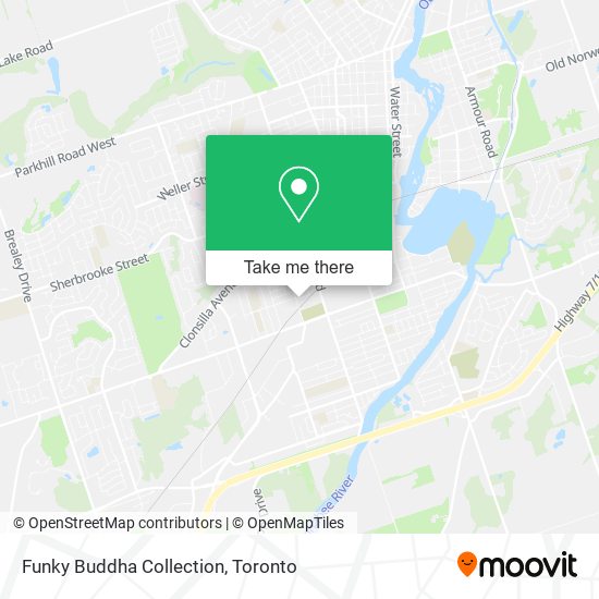 Funky Buddha Collection map