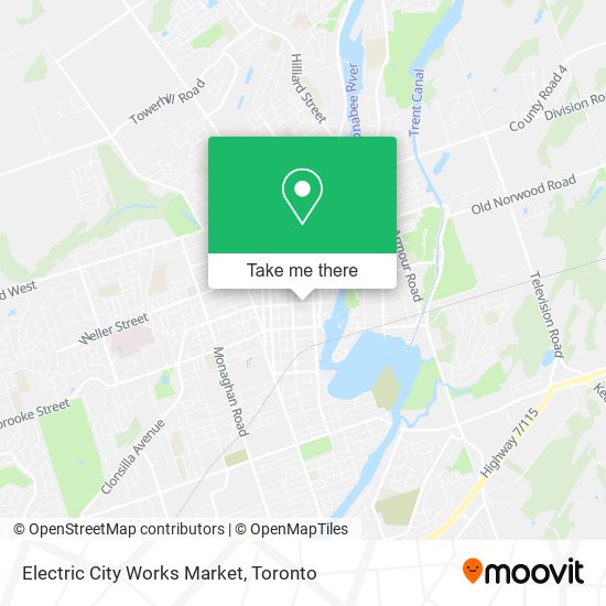 Electric City Works Market map