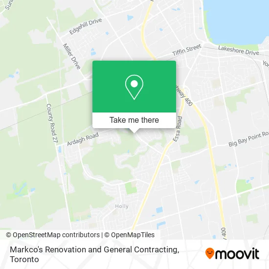 Markco's Renovation and General Contracting map
