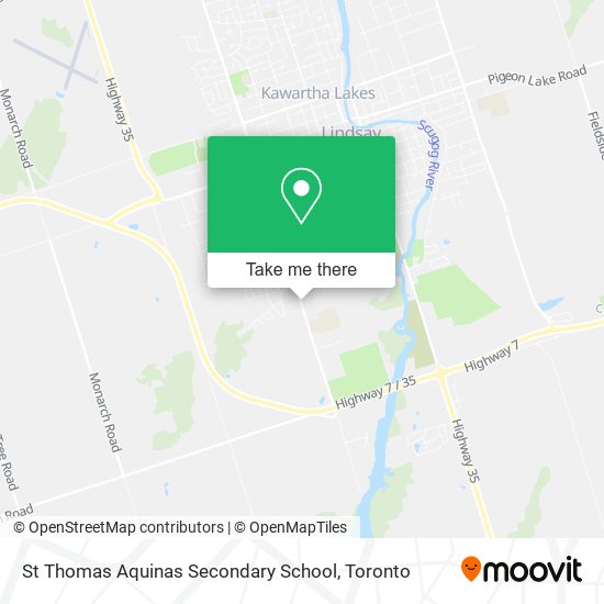 St Thomas Aquinas Secondary School map