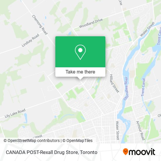 CANADA POST-Rexall Drug Store plan