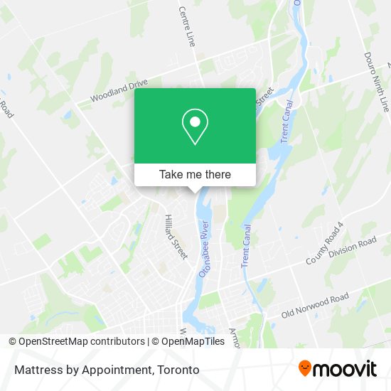 Mattress by Appointment map