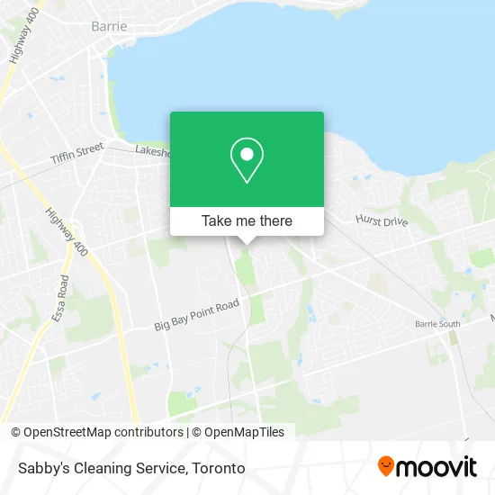 Sabby's Cleaning Service map