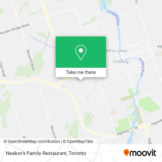 Neabor's Family Restaurant map