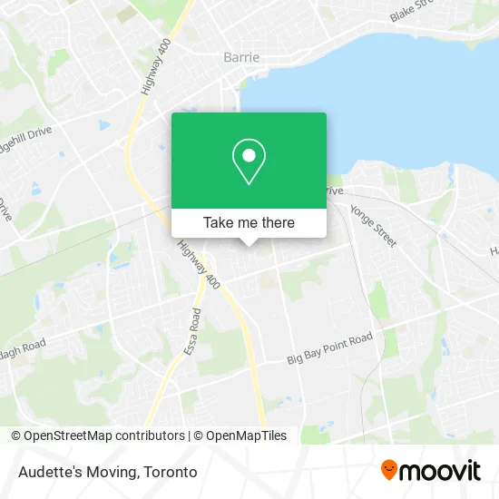 Audette's Moving map