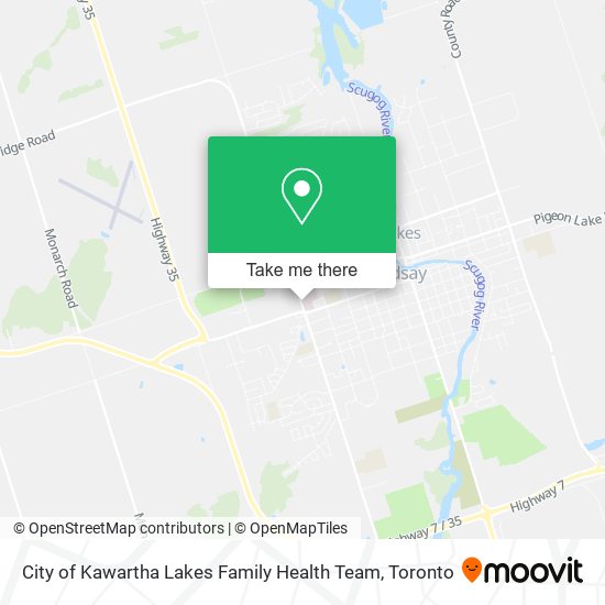 City of Kawartha Lakes Family Health Team plan