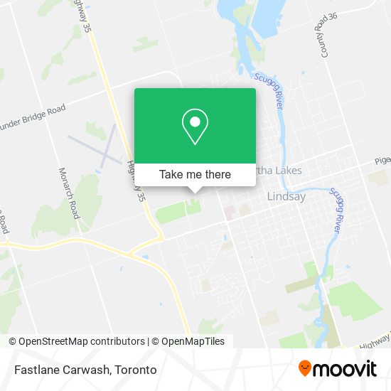 Fastlane Carwash map