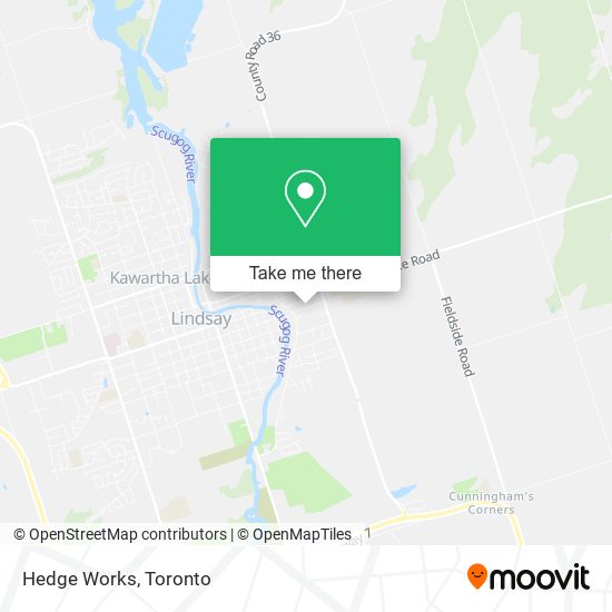 Hedge Works map