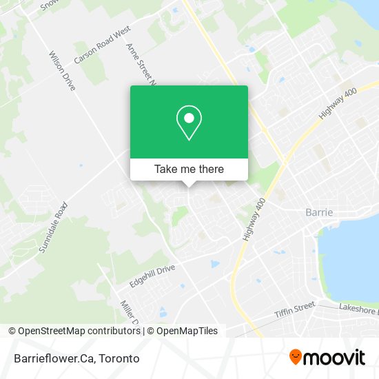 Barrieflower.Ca plan