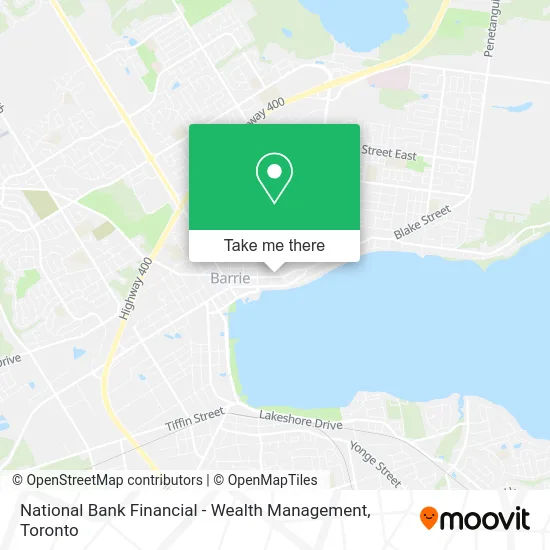 National Bank Financial - Wealth Management map