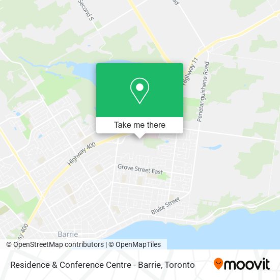 Residence & Conference Centre - Barrie plan