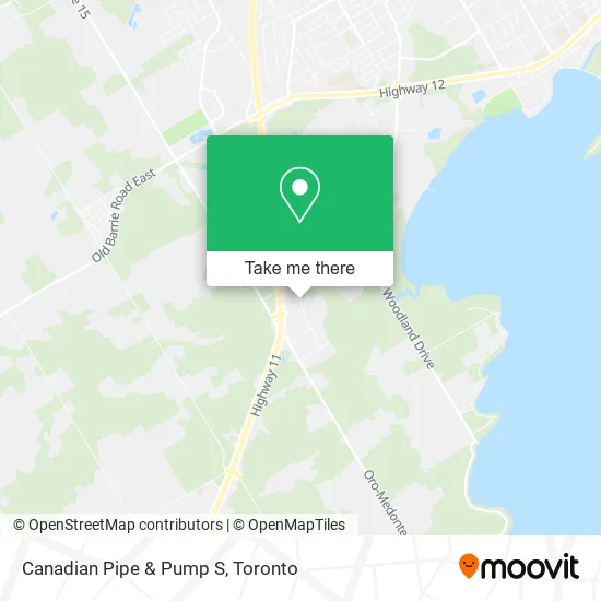 Canadian Pipe & Pump S map