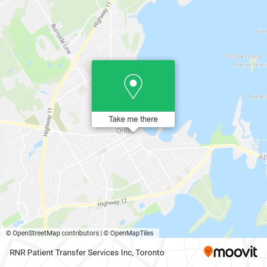 RNR Patient Transfer Services Inc map