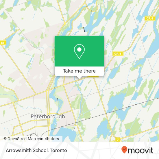 Arrowsmith School map