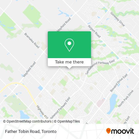 Father Tobin Road map