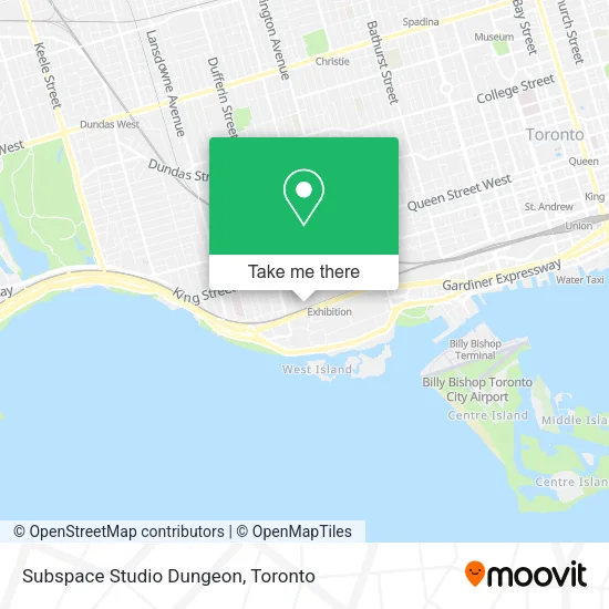 Subspace Studio Dungeon map