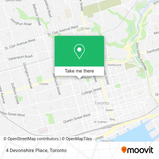 4 Devonshire Place map