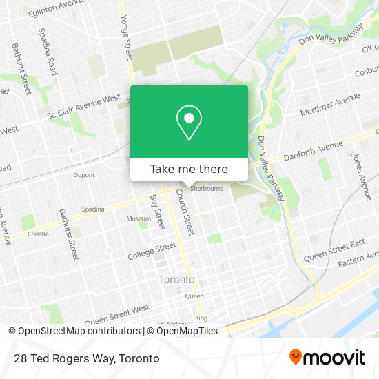 28 Ted Rogers Way map