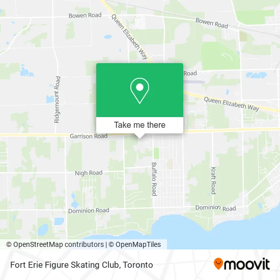 Fort Erie Figure Skating Club map