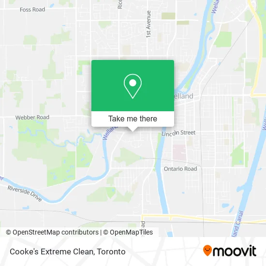 Cooke's Extreme Clean map