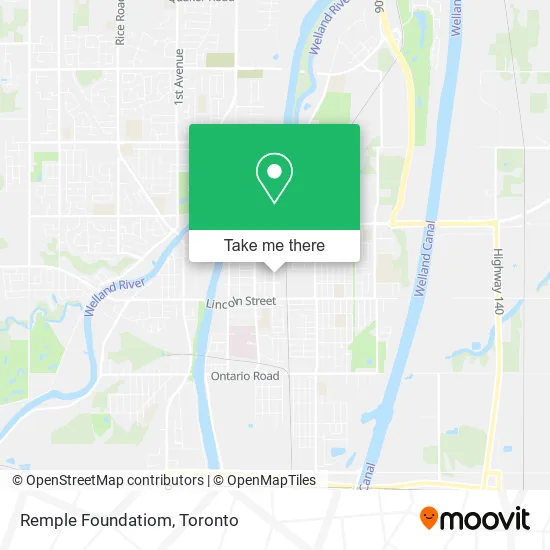 Remple Foundatiom map