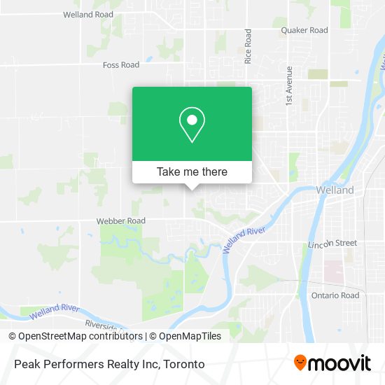 Peak Performers Realty Inc map