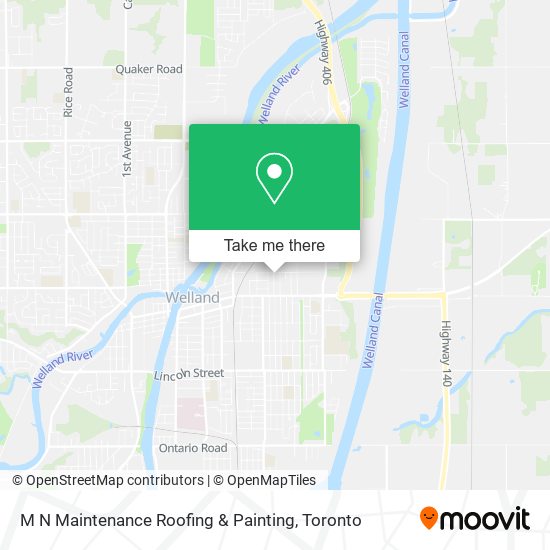 M N Maintenance Roofing & Painting map