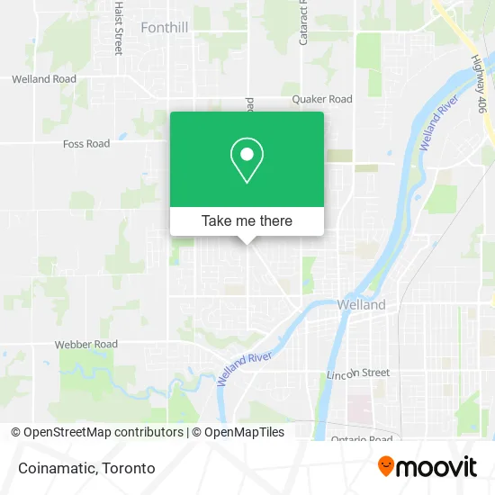 Coinamatic map