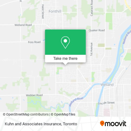 Kuhn and Associates Insurance map