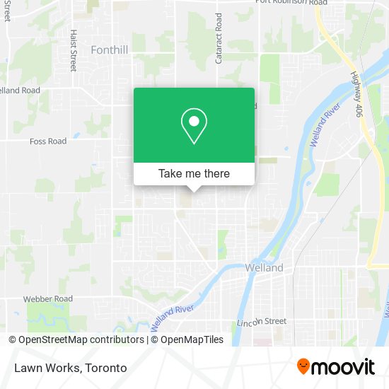 Lawn Works map