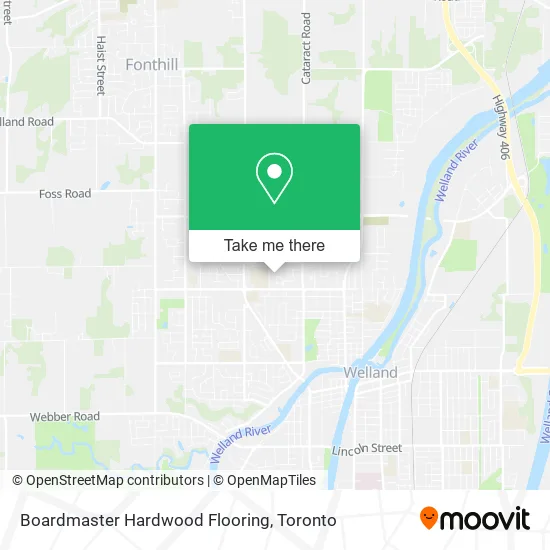 Boardmaster Hardwood Flooring map