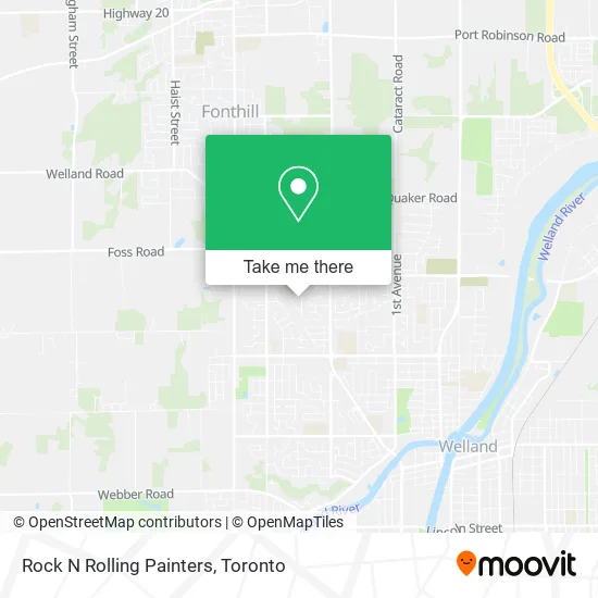 Rock N Rolling Painters map