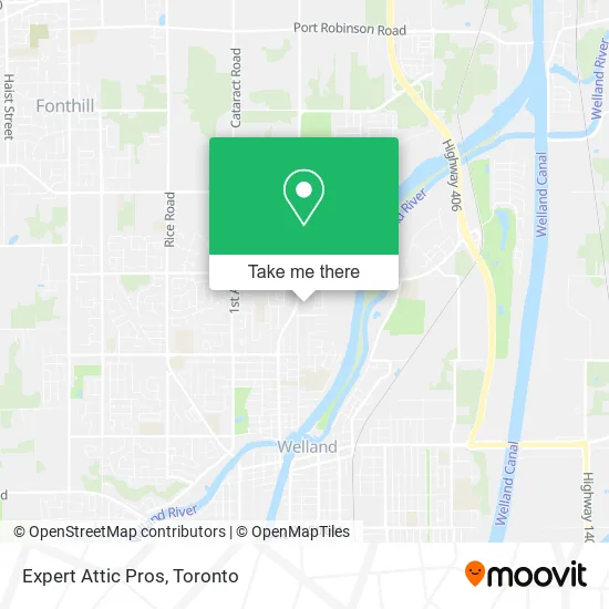 Expert Attic Pros map