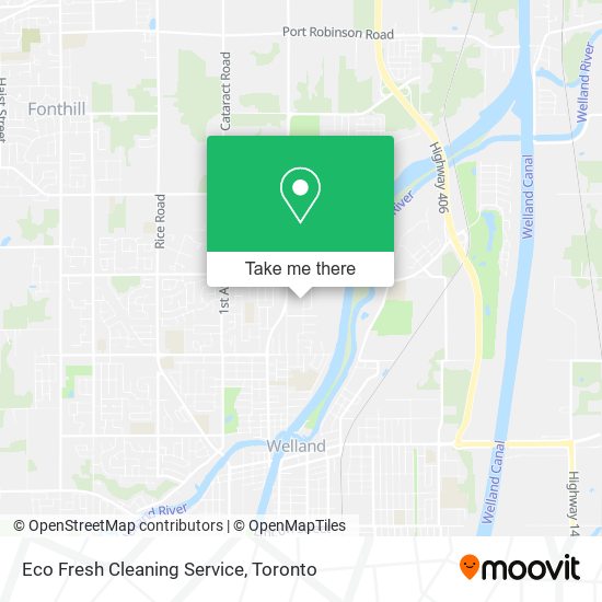 Eco Fresh Cleaning Service map