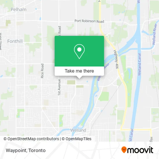 Waypoint map
