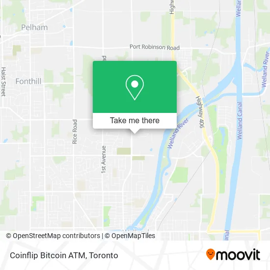 Coinflip Bitcoin ATM map