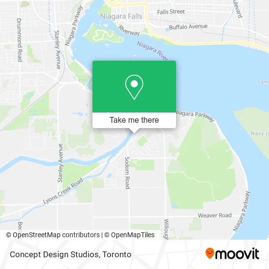 Concept Design Studios map